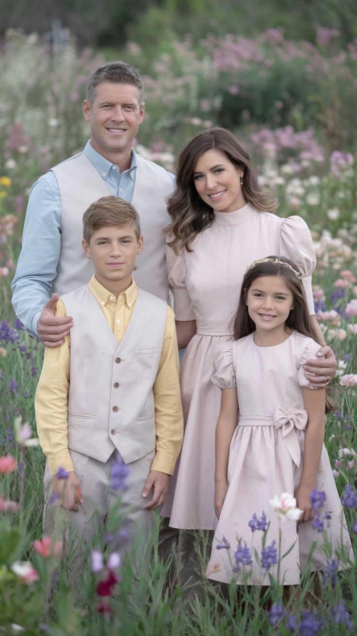 35 Studio Family Portraits Poses Ideas For Elegant Pictures